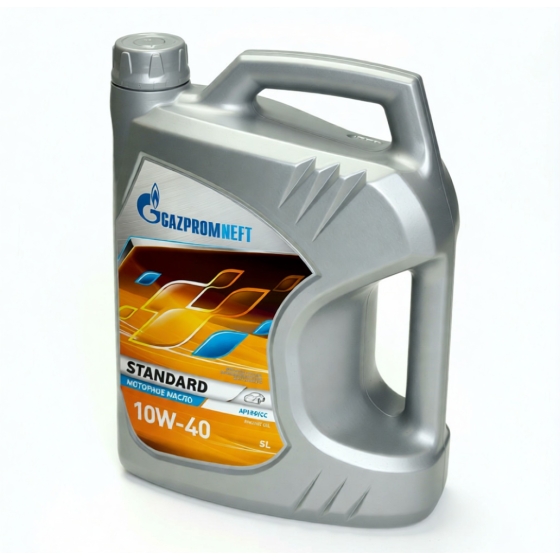 Моторное масло Gazpromneft Standard, 10W-40, 5 л, полусинтетика