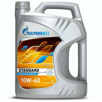 Моторное масло Gazpromneft Standard, 10W-40, 5 л, полусинтетика