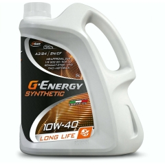 Моторное масло G-Energy Synthetic Long Life, 10W-40, 5 л, синтетика