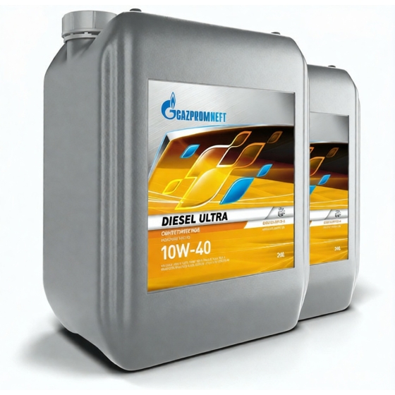 Грузовое масло Gazpromneft Diesel Ultra, 10W-40, 20 л, синтетика