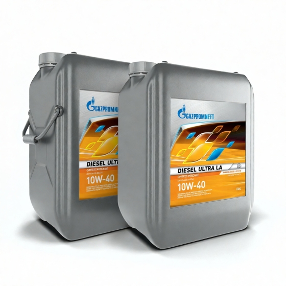 Грузовое масло Gazpromneft Diesel Ultra LA, 10W-40, 20 л, синтетика