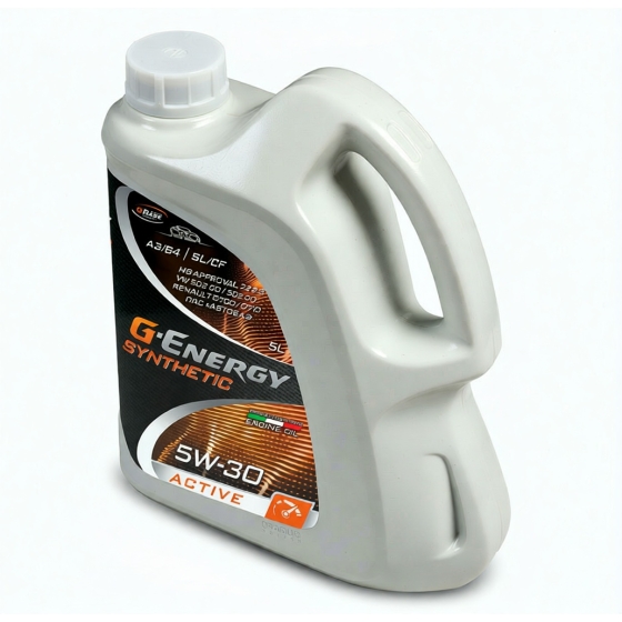 Моторное масло G-Energy Synthetic Active, 5W-30, 5 л, синтетика