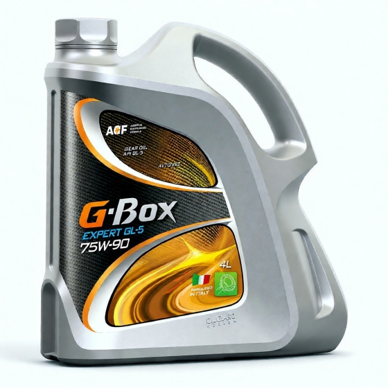 Трансмиссионное масло G-Energy G-Box Expert GL-5, 75W-90, 4 л, полусинтетика