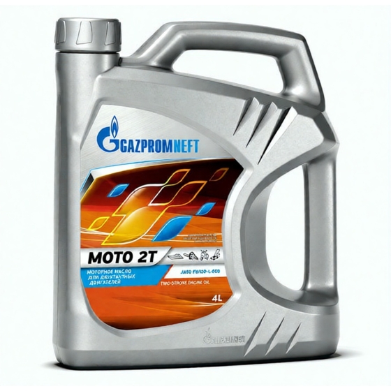 Моторное масло Gazpromneft Moto 2T, 4 л, минеральное