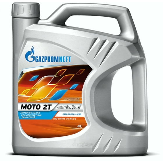 Моторное масло Gazpromneft Moto 2T, 4 л, минеральное