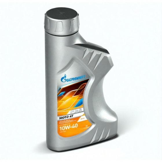 Моторное масло Gazpromneft Moto 4T, 10W-40, 1 л, полусинтетика