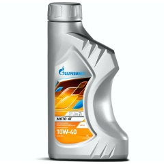 Моторное масло Gazpromneft Moto 4T, 10W-40, 1 л, полусинтетика
