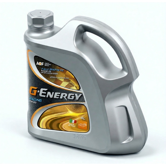 Моторное масло G-Energy Racing, 15W-50, 4 л, синтетика