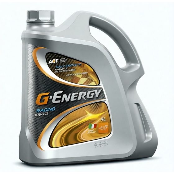 Моторное масло G-Energy Racing, 10W-60, 4 л, синтетика