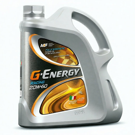 Моторное масло G-Energy Racing, 20W-60, 4 л, синтетика