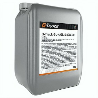 Трансмиссионное масло G-Energy G-Truck GL-4, 80W-90, 20 л, минеральное