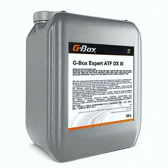 Трансмиссионное масло G-Energy G-Box Expert ATF DX III, 20 л, полусинтетика