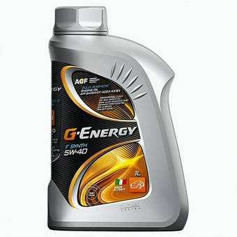 Моторное масло G-Energy F Synth, 5W-40, 4 л, синтетика