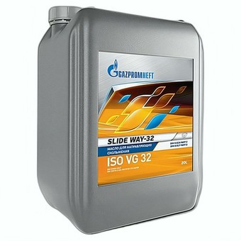Масло для направляющих скольжения Gazpromneft Slide Way ISO VG: 32, 20 л, минеральное