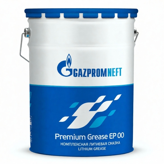 Смазка Gazpromneft Premium Grease EP 00, универсальная, 18 кг, полусинтетическая