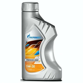 Моторное масло Gazpromneft Premium A3, 5W-30, 1 л, синтетика