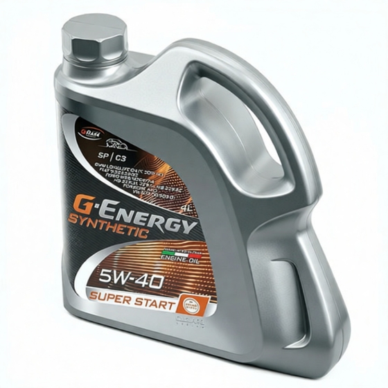 Моторное масло G-Energy Synthetic Super Start, 5W-40, 4 л, синтетика