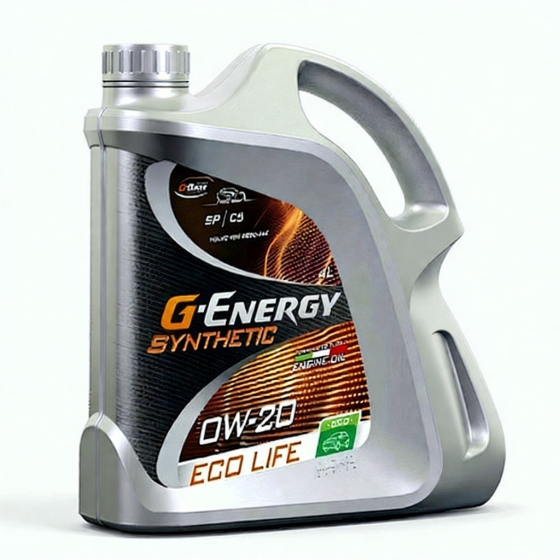 Моторное масло G-Energy Synthetic Eco Life, 0W-20, 1 л, синтетика