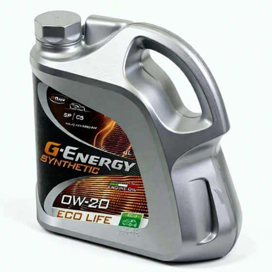Моторное масло G-Energy Synthetic Eco Life, 0W-20, 4 л, синтетика