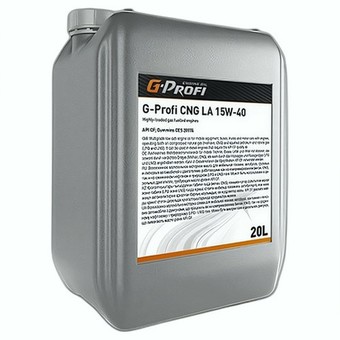 Грузовое масло G-Energy G-Profi CNG LA, 15W-40, 20 л, минеральное