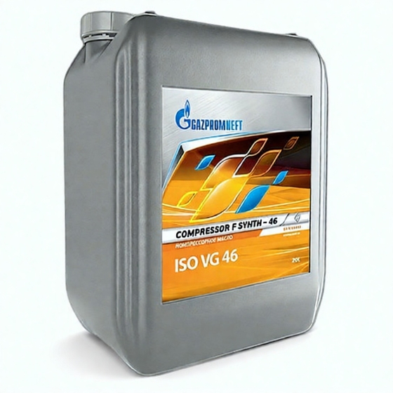 Компрессорное масло Gazpromneft Compressor F ISO 46, 20 л, синтетика