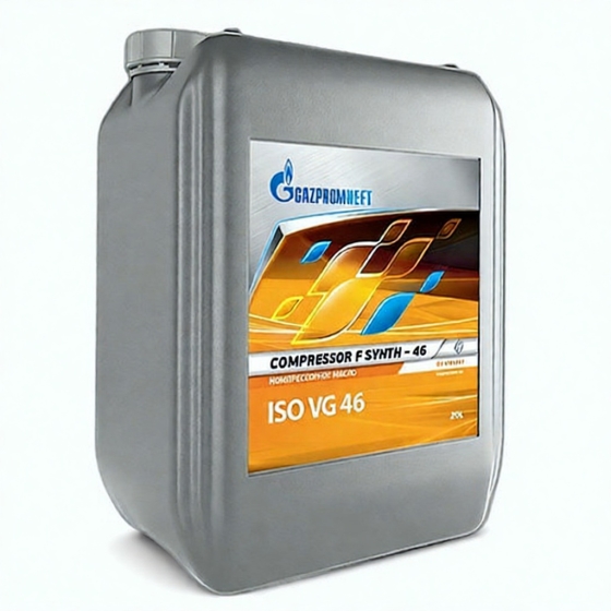 Компрессорное масло Gazpromneft Compressor F ISO 46, 20 л, синтетика