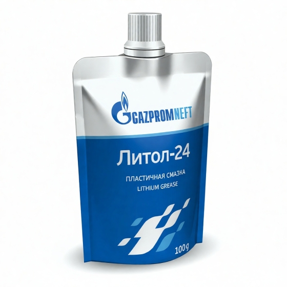Смазка Gazpromneft Литол-24, универсальная, 0.1 кг, минеральная