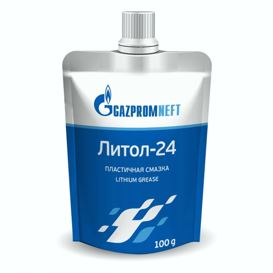 Смазка Gazpromneft Литол-24, универсальная, 0.1 кг, минеральная