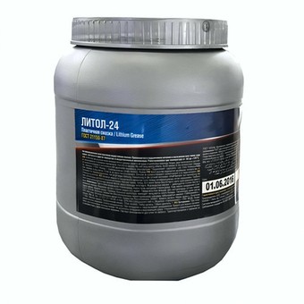 Антифрикционная смазка Gazpromneft Литол, универсальная, 4 кг, минеральная