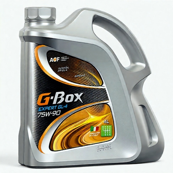 Трансмиссионное масло G-Energy G-Box, 75W-90, 4 л, синтетика