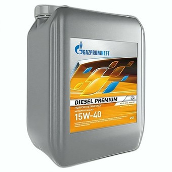 Грузовое масло Gazpromneft Diesel Premium, 15W-40, 1 л, полусинтетика