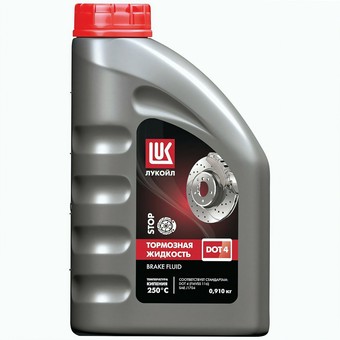 Тормозная жидкость Лукойл DOT 4, 0,910 кг