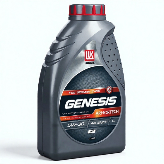 Моторное масло Лукойл GENESIS ARMORTECH GC, 5W-30, 4 л, синтетика