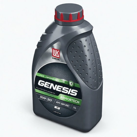 Моторное масло Лукойл GENESIS ARMORTECH JP, 5W-30, 4 л, синтетика