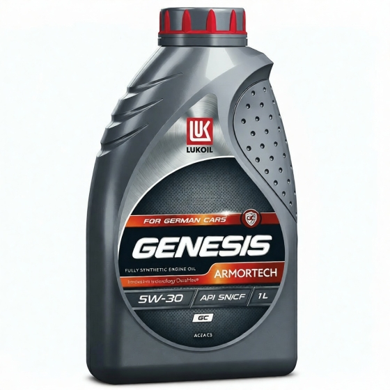 Моторное масло Лукойл GENESIS ARMORTECH GC, 5W-30, 1 л, синтетика