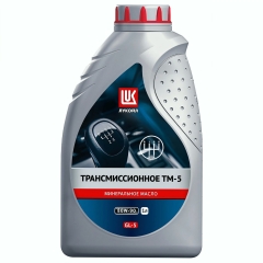 Трансмиссионное масло Лукойл ТМ5 GL-5, 80W-90, 4 л, минеральное