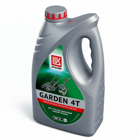 Масло для садовой техники Лукойл GARDEN 4Т SAE 30, 1 л минеральное