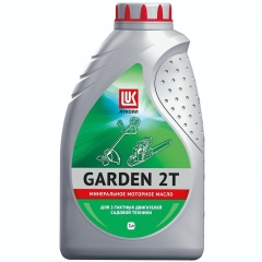 Масло для садовой техники Лукойл GARDEN 2Т, 4 л минеральное