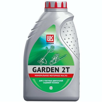 Масло для садовой техники Лукойл GARDEN 2Т, 4 л минеральное