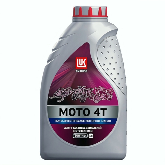 Мото масло Лукойл Мото 4Т 10W-40 SL, 4 л