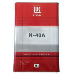 Индустриальное масло ЛУКОЙЛ И-40А И-40А, 20 л, минеральное