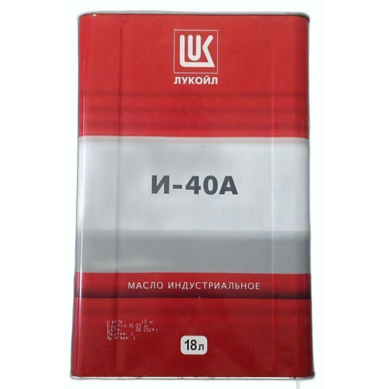 Индустриальное масло ЛУКОЙЛ И-40А ISO VG: 150, 5 л, полусинтетика