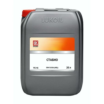 Компрессорное масло ЛУКОЙЛ СТАБИО ISO 46, 20 л, минеральное