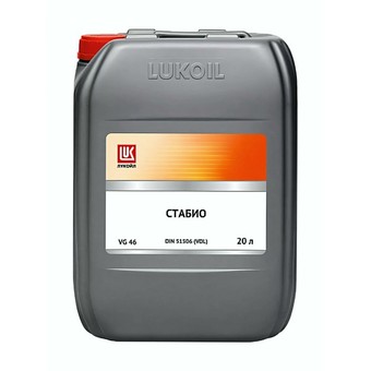 Компрессорное масло ЛУКОЙЛ СТАБИО ISO 46, 20 л, минеральное