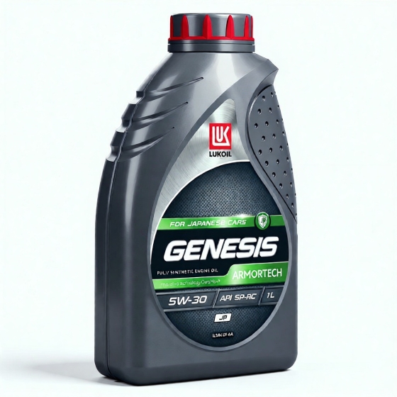 Моторное масло Лукойл GENESIS ARMORTECH JP, 5W-30, 1 л, синтетика