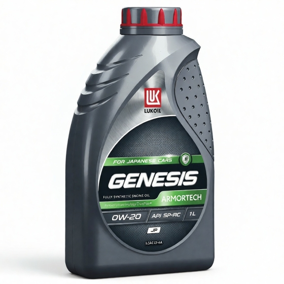Моторное масло Лукойл GENESIS ARMORTECH JP, 0W-20, 1 л, синтетика