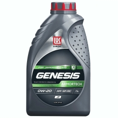 Моторное масло Лукойл GENESIS ARMORTECH JP, 0W-20, 1 л, синтетика