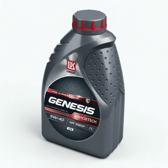 Моторное масло Лукойл GENESIS ARMORTECH CN, 5W-40, 4 л, синтетика