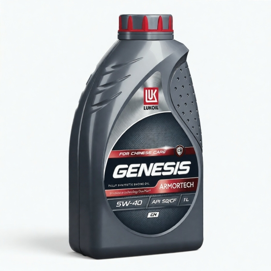 Моторное масло Лукойл GENESIS ARMORTECH CN, 5W-40, 4 л, синтетика