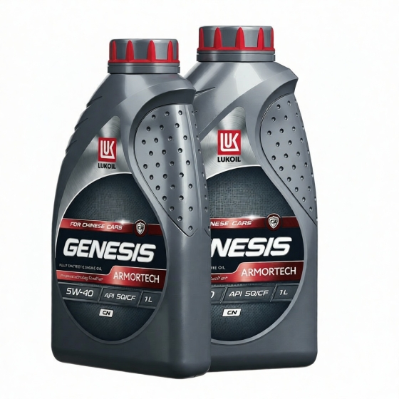 Моторное масло Лукойл GENESIS ARMORTECH CN, 5W-40, 1 л, синтетика